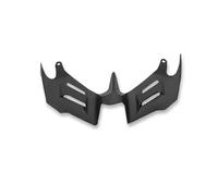 CRJIMX pour Yamaha YZF-R25 YZF-R3 YZF R3 R25 2008-2016 Montage De Spoiler Aérodynamique avec Ailette Avant De Carénage Moto(Matte Black)