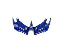 CRJIMX pour Yamaha YZF-R3 YZF-R25 2014 2015 2016 2017 2018 Kit Déflecteur avec Ailettes Avant De Carénage Coque D'aile Couvercle De Protection Gardes(Bleu)