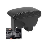 CRJIMX Rangement Pour Accoudoir De Voiture Pour VW Pour Polo 2020 2021 2022 2023 2024 Pièces De Rechange(C3 Black White line)