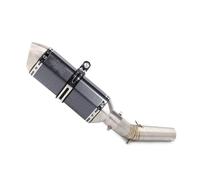 CRJIMX Silencieux D'échappement Central Complet Pour Moto Pour Suzuki GSXR600 Gsxr700 Gsxr750 K6 GSX R700 R750 R600 GSXR 600 750 2006 2007(Style C)