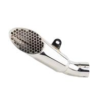 CRJIMX Silencieux D'échappement Pour Moto Pour Aprilia RSV4 1100 Factory Pour Tuono V4 1100 Factory 2021-2024 Silencieux À Enfiler Tuyau D'échappement RSV4(TYPE-D)