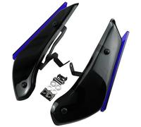 CRJIMX Spoilers Latéraux Sport Aileron Aérodynamique Déflecteur pour GSXR 600 750 GSXR600 GSXR750 K11 2011 2012 2013 2014 2015 2016(Bleu)