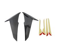 CRJIMX Sport Moto Spoilers Latéraux Pièce de Carénage Déflecteur d'Aile Pare-Brise Accessoire pour ADV350 ADV 350 2025(Gris foncé)