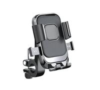 CRJIMX Support Téléphone Moto Vélo Rotation Libre Navigation Mobile pour Randonnée Antichoc(Handlebars)