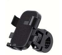 CRJIMX Support Téléphone Vélo Moto 360° Rotatif Réglable Support Navigation Voiture Extérieur Universel Accessoires(Noir)