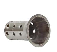 CRJIMX Système D'échappement Pour Moto Silencieux 48 Mm 51 Mm 60 Mm Accessoires Universels Pour Modification(A9-60mm)