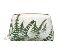 CRJSYCBYB Trousse de toilette de voyage avec peinture aurores boréales, Silhouette de feuille de fougère naturelle, Taille unique