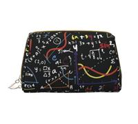 CRJSYCBYB Trousse de toilette de voyage portable Motif art populaire mexicain Boho, Formule mathématique., Taille unique