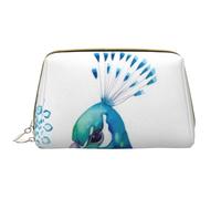 CRJSYCBYB Trousse de toilette de voyage portable Motif corbeau Noir, Beau paon et floral, Taille unique