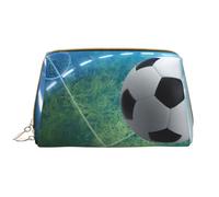 CRJSYCBYB Trousse de toilette tendance avec imprimé loup, Ballon de football, Taille unique