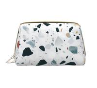 CRJSYCBYB Trousse de toilette tendance avec imprimé loup, Terrazzo Marbre Pastel, Taille unique