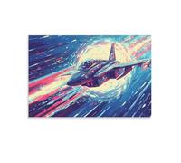 CRKATXU Comchauve-souris Avions Murale DécoRation Murale Image Sur Toile Tableau Impression Sur Toile Affiche DecoRation Pour Chambre Et Couloir Premium 20x30inch(50x75cm)