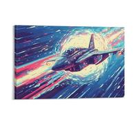 CRKATXU Comchauve-souris Avions Murale DecoRation Murale Peintures Sur Toile Impression Sur Toile Affiche DecoRation Pour Salon Chambre DécoRations 20x30inch(50x75cm)