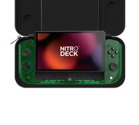 CRKD Nitro Deck Émeraude Verte + Housse De Transport - Neuf - Nintendo Switch