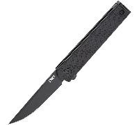 CRKT CEO Microflipper Noir Drop Point 7081D2K