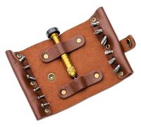 CRKT HEX BIT DRIVER ENROULEUR EN CUIR POUR OUTILS CR-9911