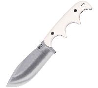 CRKT Minimalist Nessmuk Ivoire 12C27, Tranchant Satiné, Micarta 2375