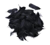 CRLLDPM 200g Plumes Décoratives, Plumes Duveteuses Décoratives d'oiseaux, Plumes pour L'artisanat, Plume Decoration, pour Bricolage, Mariage, Attrape-Rêves, Plumes de Coiffure, Décoration de Maison
