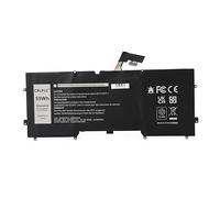CRLYLC 55Wh Y9N00 C4K9V Batterie pour Dell XPS 13-9333 13-L321X 13-L322X XPS 12-L221X 12-9Q23 12-9Q33 12D-1708 9333-3081 9Q33-7925 9Q23-5550 Convertible Ultrabook PKH18 3H76R WV7G0 489XN Battery