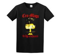 Cro Mags Age of Quarrel T-Shirt Funny Top Tee Graphic Mens Short-Sleeve Black S
