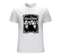 Cro-Mags Hardcore Punk Rock Metal Music Skull Poster T Shirt Unisex Fit White M