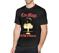 Cro-Mags Men's Cotton T-Shirt Black Unisex Mens Tees