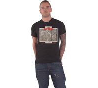 Cro-Mags T Shirt Alpha Omega Band Logo New Official Men Black Manches Courtes(Large)