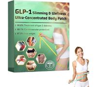Croaie Glp-1 Patch Minceur & Wellness Ultra-Concentré Body Patch, Smgt-Glp-1 Nano Microneedle Patch, Patchs Minceur Taille Microneedle Patch, Maintient la Courbe du Corps pour Homme et Femme (1)