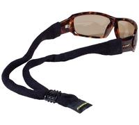 Croakies XL Coton Suiters Eyewear Retainer, Homme, Noir