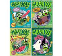 Croaky Series 4 Books Collection Set By Matty Long (Search for the Sasquatch, Caverns of the Gemosaurus, Quest for the Legendary Berry & Escape from Crow Castle)
