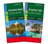 Croatia North and South Map Pack by Freytag Berndt Freytag Berndt (Auteur)