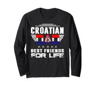 Croatian Dad Best Friends for Life Funny for Fathers Daddy Manche Longue