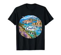 Croatie Europe Méditerranée Port de croisière T-Shirt