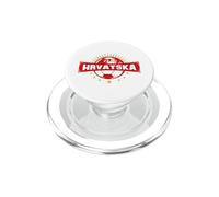 Croatie Globe Stars World Cup Football PopSockets PopGrip pour MagSafe