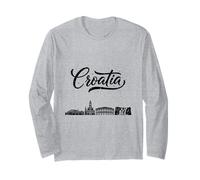 Croatie Skyline Voyage Vacances Tenues Manche Longue