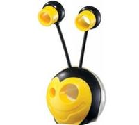 Maped Taille-crayon Croc Croc universel - Présentoir 12, 4 diamètres, 2 trous - Noir/Jaune