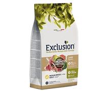CROCCHETTE EXCLUSION MEDITERRANEO MONOPROTEIN NOBLE GRAIN ADULT MEDIUM AGNELLO. 12KG