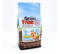 Crocchette Peraga Grain Free Per Cane Adulto Taglia Grande 2kg Salmone Cibo Per Cani
