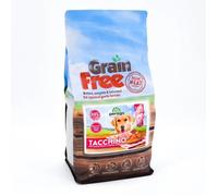 Crocchette Peraga Grain Free Per Cane Adulto Taglia Grande 2kg Tacchino Cibo Per Cani