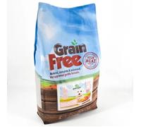 Crocchette Peraga Grain Free Per Cane Cucciolo 12kg Salmone Cibo Per Cani