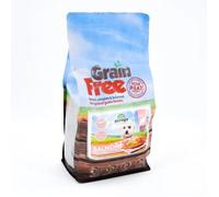 Crocchette Peraga Grain Free Per Cane Cucciolo 2kg Salmone Cibo Per Cani