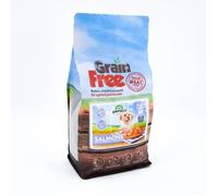 Crocchette Peraga Grain Free Per Cane Cucciolo Taglia Grande 2kg Salmone Cibo Per Cani
