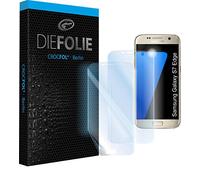 Crocfol diefolie pour Samsung Galaxy S7 Edge, à utiliser avec Etui Housse Coque [casefit], Lot de 2 films de protection + 1 x le verre liquide, sans frustration aufbringung (sans bulles), fonctionne