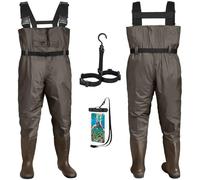Croch Wader avec bottes - Waders étanches Crosswater pour hommes, femmes et unisexe 44/45