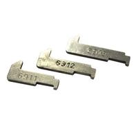 Crochet - 31 mm - Pour fermeture encastrée double - La croisée DS