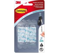 3M Mini crochet Command (L x l x H) 29 x 22 x 11 mm transparent Contenu: 6 pc(s)