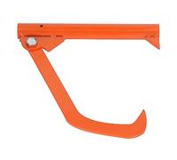 Crochet à bûches en acier inoxydable, économie d'effort, Portable, résistant à la rouille, crochet orange pour l'exploitation forestière