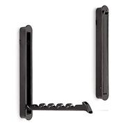 Crochet à Charnière d'entrée Zilly 140 x 16 x 14 mm Chromé Foncé Crochet à Fraiser dans les Crochets à Charnière de Sotech