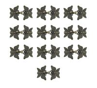 Crochet à coudre pour femme - Avec chaîne et châle - Pour gilet, écharpe, amaigrissant, accessoire de vêtements, bronze, taille unique