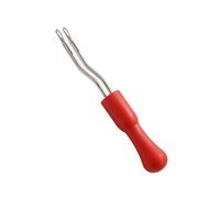 Crochet à double pointe avec prise en main confortable, deux tailles de crochets en métal pour la manipulation de crochet et projets d'artisanat